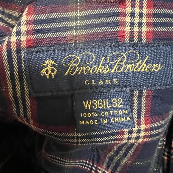 Brooks Brothers Burgundy Chinos - Picture 6 of 9